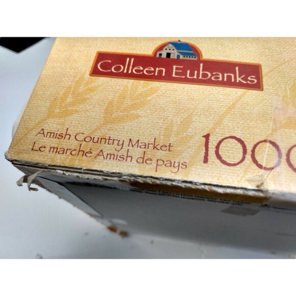 RoseArt - Collection Eubanks - Amish Country Market" 1000 Piece Puzzle COMPLETE - Picture 5 of 6